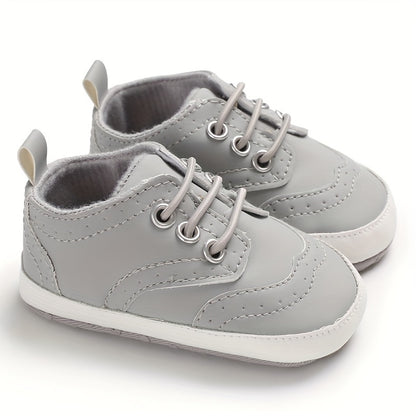 New Fashion Autumn/Winter 0-1 Year Old Boys Medium High Top Casual Shoes Soft Sole Walking Shoes