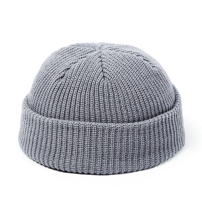 1pc Stylish Unisex Skullies Beanie - Cozy Warm Plain Colors for Autumn Winter - Perfect One-Size-Fits-All Gift Choice