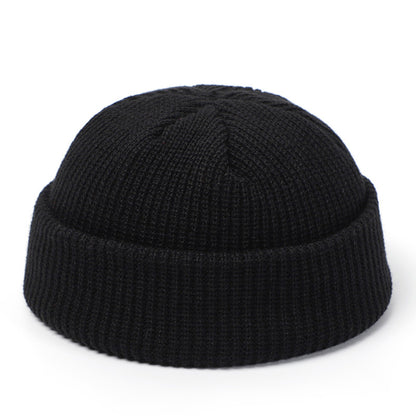 1pc Stylish Unisex Skullies Beanie - Cozy Warm Plain Colors for Autumn Winter - Perfect One-Size-Fits-All Gift Choice