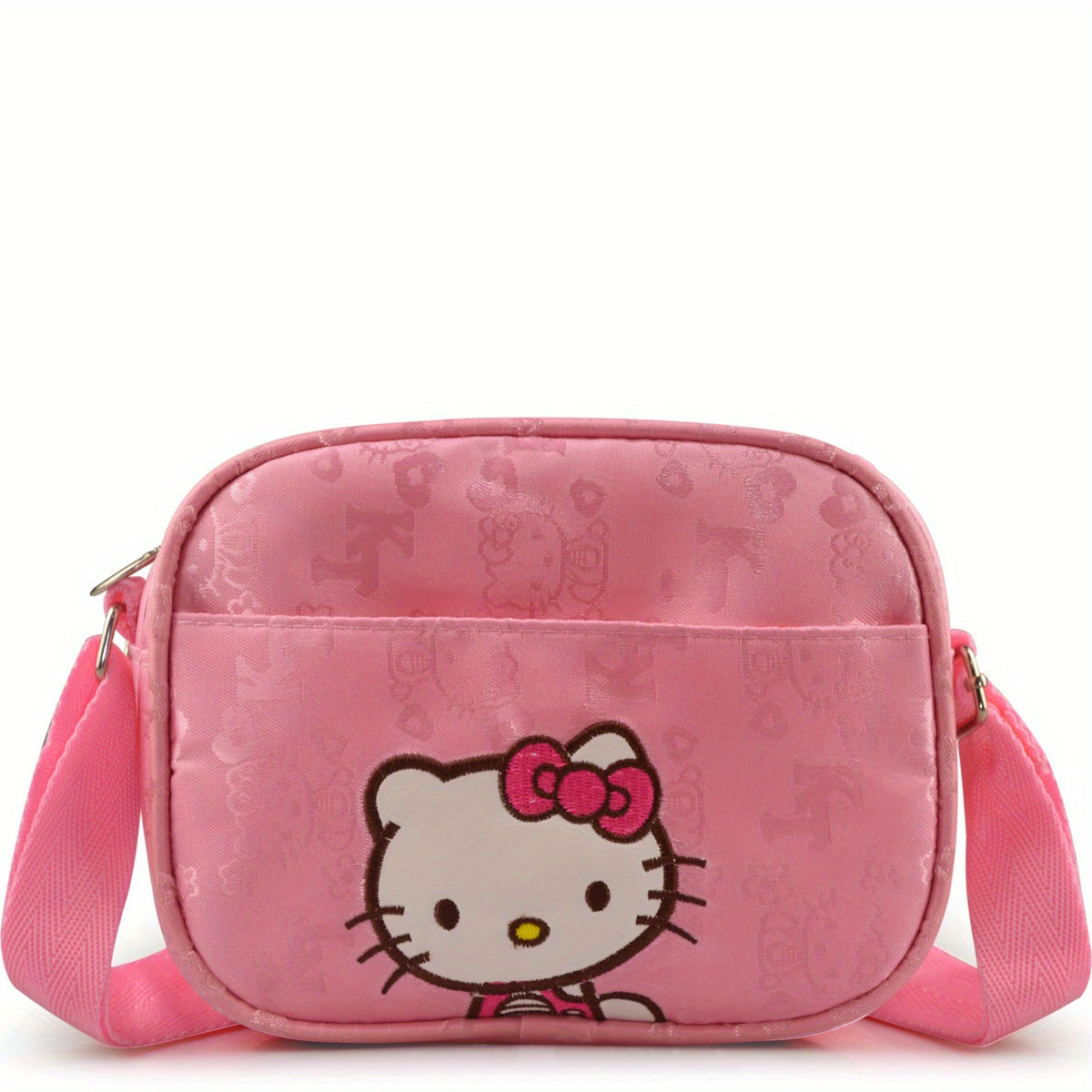 1pc Officially Licensed Hello Kitty Mini Adorable Cross-body Bag - Fashionable Cartoon Kawaii Anime Square Design, Lightweight & Perfect for Everyday Use