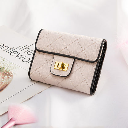 New 2024 Summer Women's Caviar Wallet Genuine Leather Card Holder Fashion Coin Purse Card Holder Simple Multi-Slot Card Holder