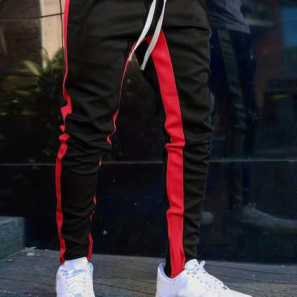 Drawstring Sweatpants Loose Fit Pants Men's Casual Joggers For Men Winter Fall Running Jogging