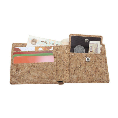 2023 New Cork Short Wallet Universal Bark Card Fashion Wallet HOT Trade Popular Style HOTan Direct Supply