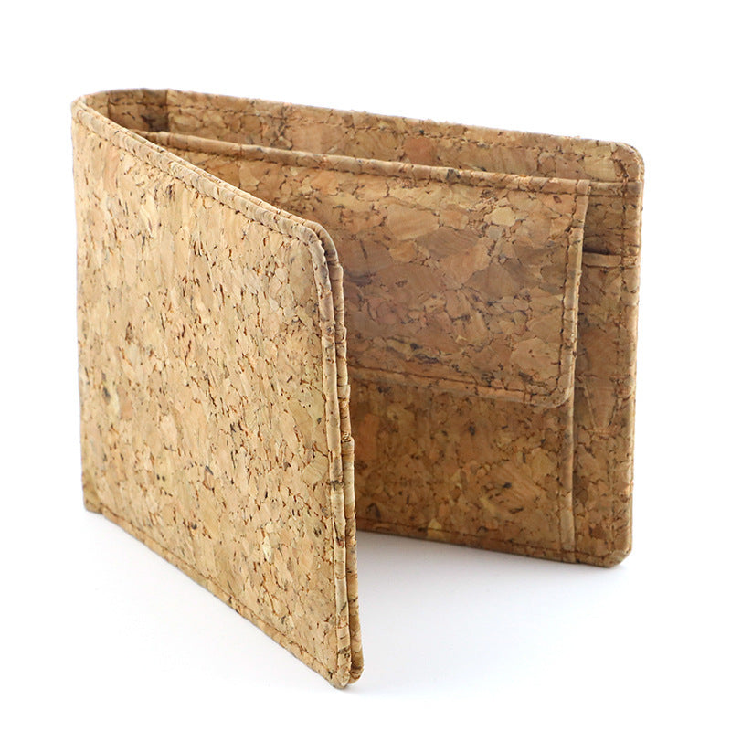 2023 New Cork Short Wallet Universal Bark Card Fashion Wallet HOT Trade Popular Style HOTan Direct Supply