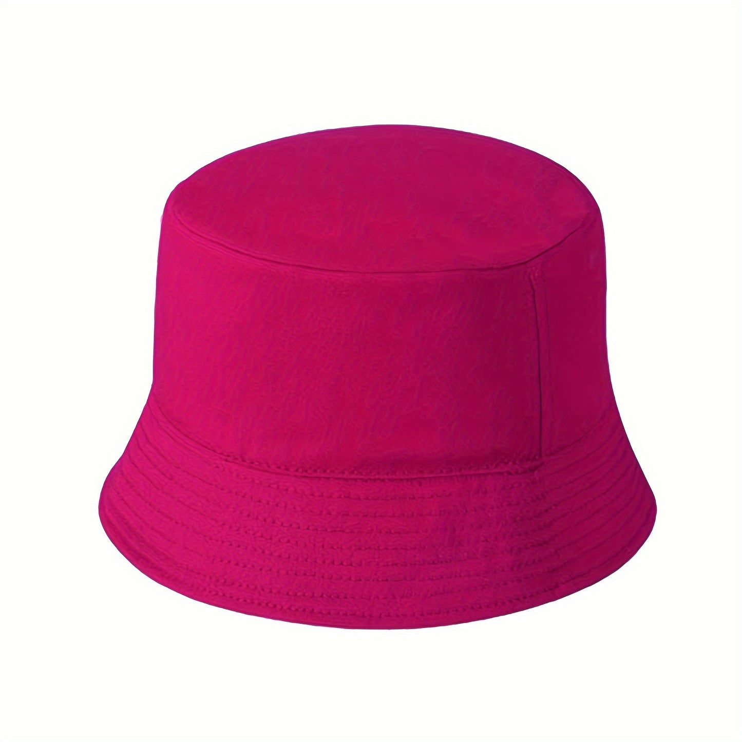 1pc UV Shield Unisex Bucket Hat - Fashionable Solid Hue, Sun-Smart Wide Brim - All-Season Protection for Outdoor Adventures, Ideal for Summer, Spring, Fall Beach Travel