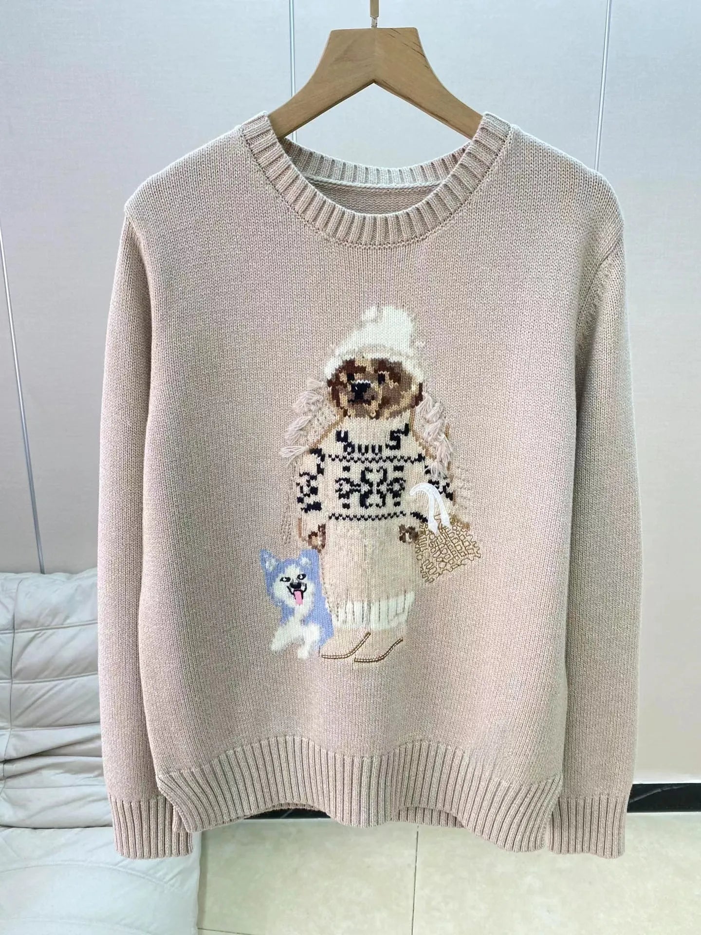 Sweaters Women's  Sweater Winter Soft Basic Women Pullover Cotton Bear Pulls Fashion Knitted Jumper Top Sueters De Mujer 29