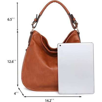 Large Hobo Bags for Women Shoulder Purses and Handbags with Detachable Strap