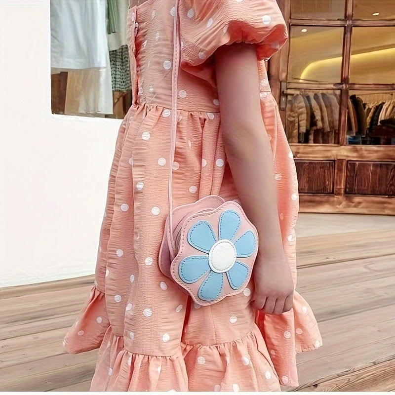 Encantador Bolso Bandolera Impermeable para Niñas - Ligero, Bonito y Versátil con Correas Intercambiables