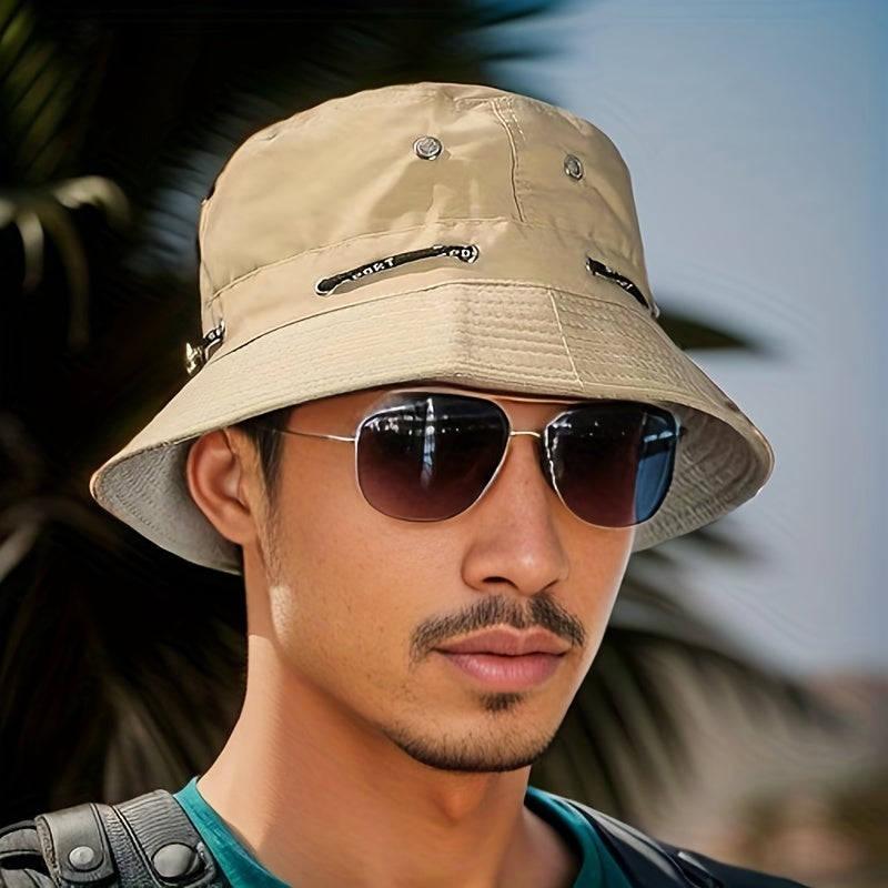 Retro Charm Unisex Bucket Hat - Sun-Defying UV Protection for Spring & Summer Outdoors - All-Day Comfortable Style