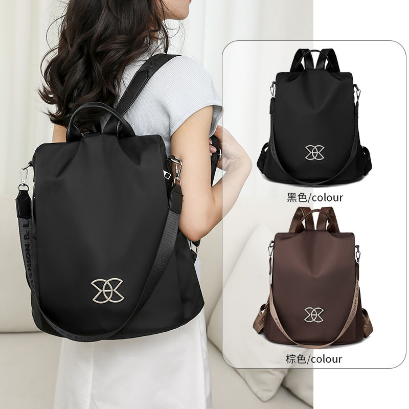 High Sense Travel Backpack Female  New Fashion Ladies Backpack Anti-Theft Lightweight Schoolbag Tide