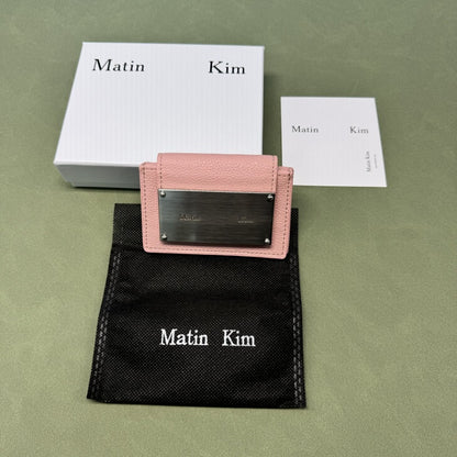 South Korea Niche Matin Kim Designer Brand Matinkim Card Holder Classic Simple Practical Coin Purse