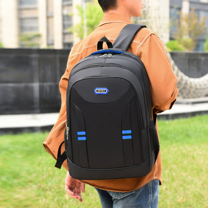 Cross-Border Men's Computer Backpack Business Travel Commuter Large Capacity Travel Backpack High School Student College Students Bag