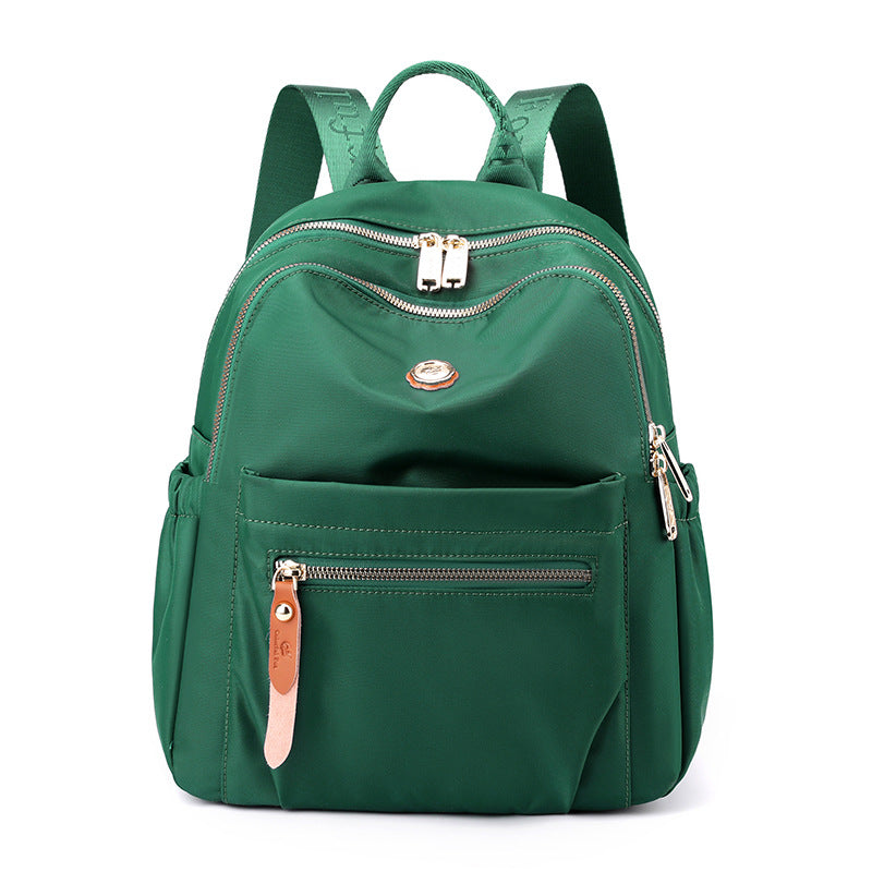 Large Capacity New Bag Nylon Multi-Layer Casual All-Match Student Backpack Women's Casual Fashion Mummy Backpack