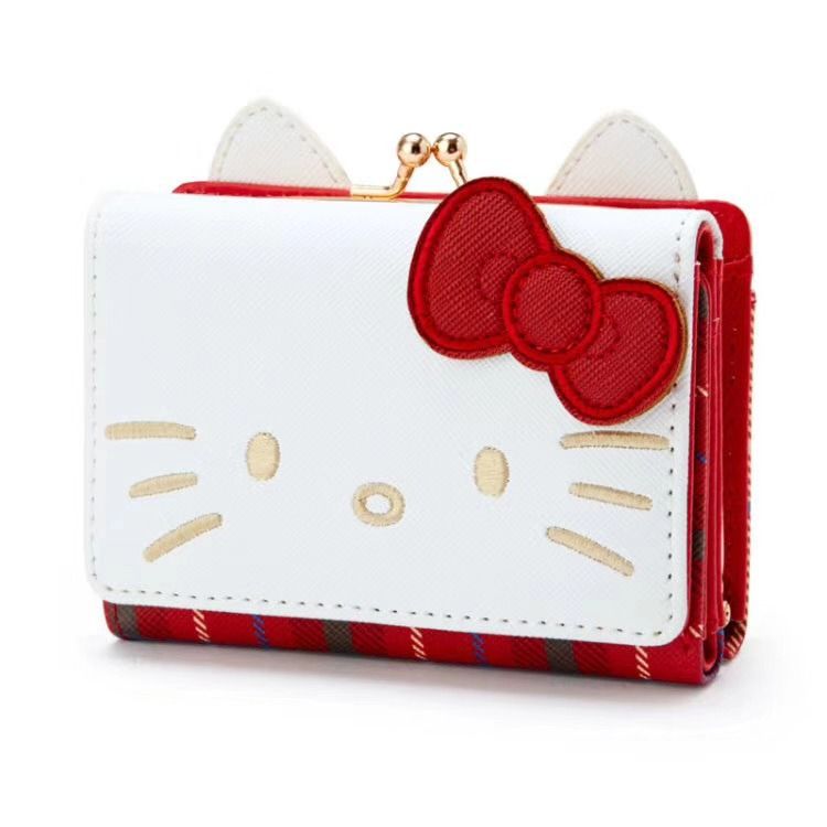 New Fresh Sweet Short Female Lady Wallet Animal PU Leather Purse Cartoon Cute Mini Macaron