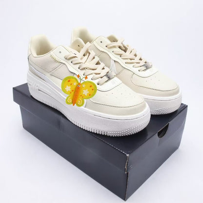 ikearlax Putian Source Factory Women's Shoes NK Double Sole Air Force No. 1 Overseas Low Top Elevator Wild Casual Sports Skate Shoes