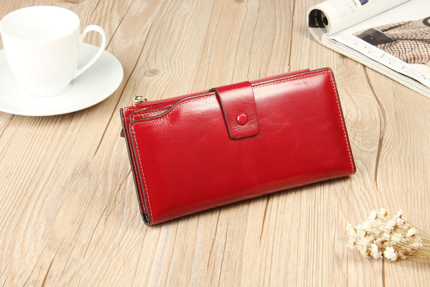 Factory Wallet Wholesale RFID Anti-Theft Swiping Long Multi-Functional Large Capacity Wallet Women's Handbag Hot Sale