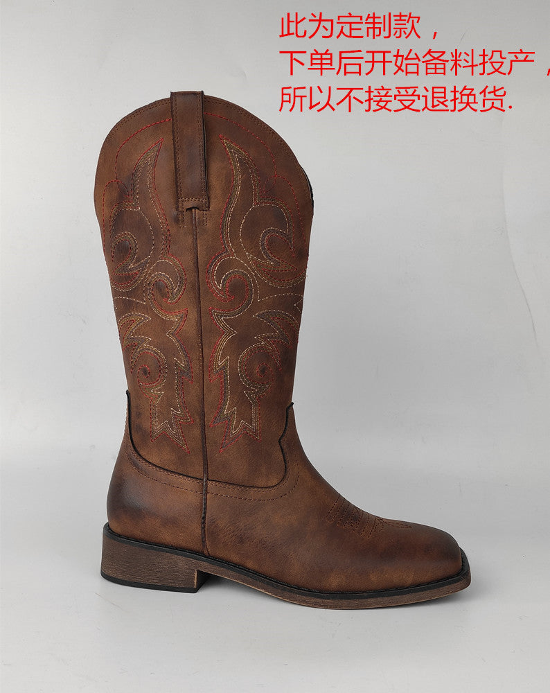 NEWn Western Cowboy Boot Cowboy Boots Boots Ladies Boots TW-B21268-2