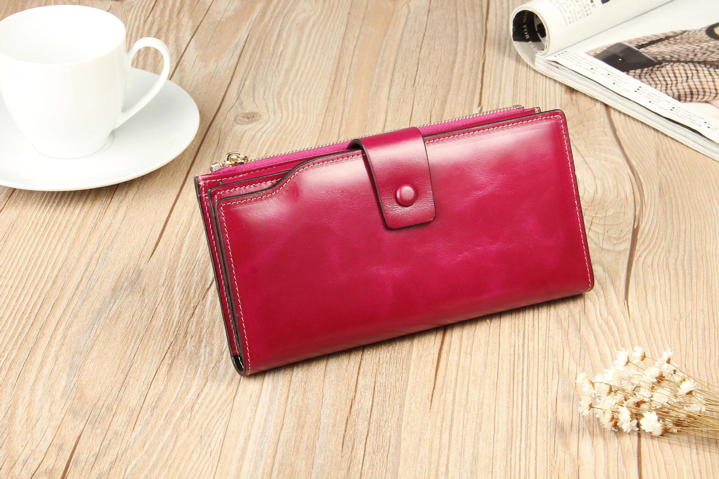 Factory Wallet Wholesale RFID Anti-Theft Swiping Long Multi-Functional Large Capacity Wallet Women's Handbag Hot Sale