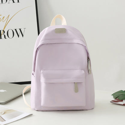 Harajuku Ulzzang Backpack Female High School and College Student Junior's Schoolbag Korean Ins Simple All-Match Backpack Male