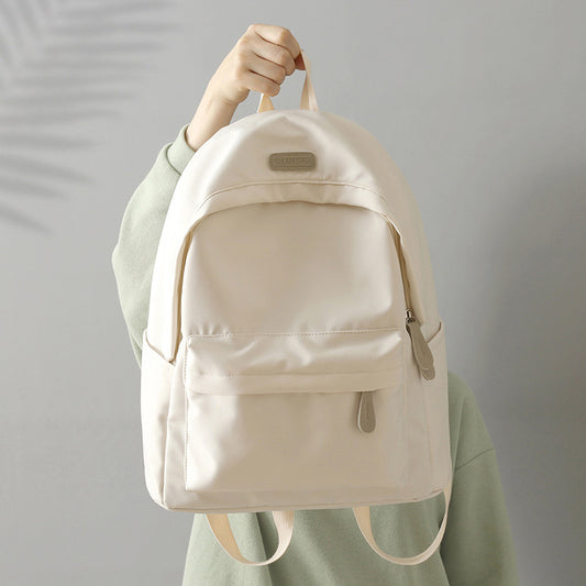 Harajuku Ulzzang Backpack Female High School and College Student Junior's Schoolbag Korean Ins Simple All-Match Backpack Male