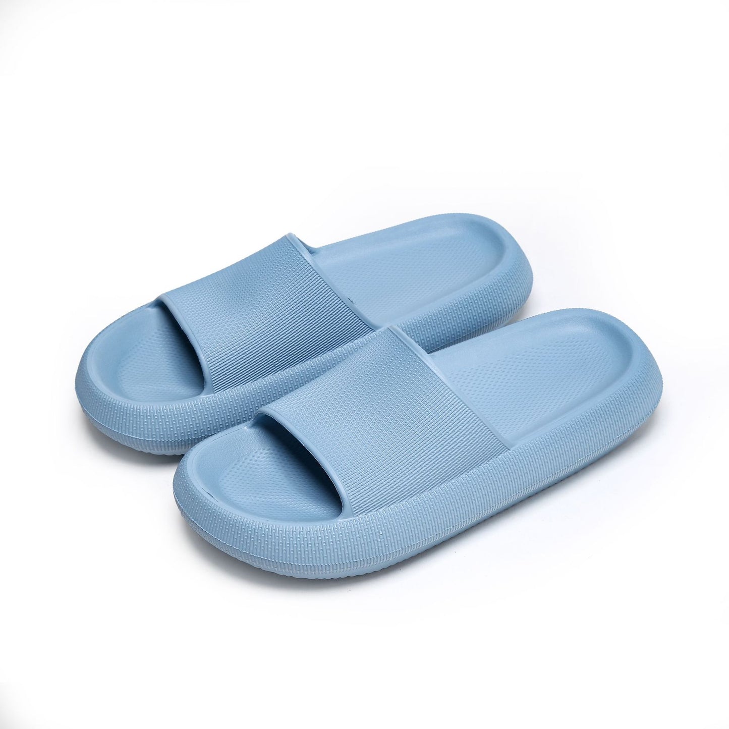 Plastic Thick-Soled Drooping Sandals Summer Indoor Soft Bottom Men's Home Bathroom Bathroom Slippers Beach Shoes Women's