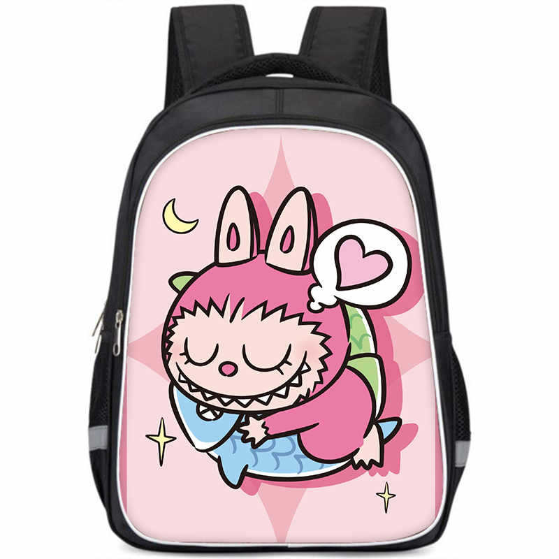 Lapupu Student Schoolbag Large Capacity Primary School Kindergarten Backpack Portable Burden Alleviation Children's Bags