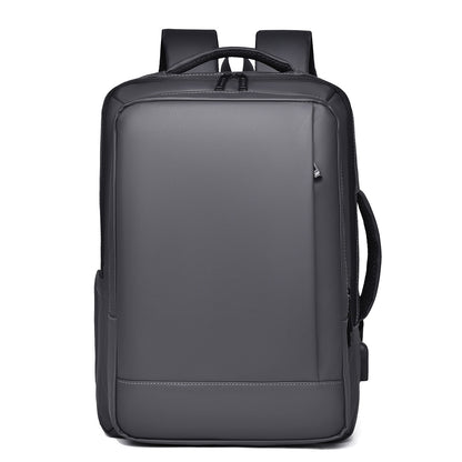 Cross-Border Men's Business Commute Backpack Expansion Travel USB Charging Backpack Multifunctional Laptop Bag