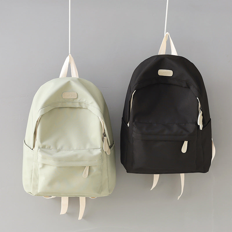 Harajuku Ulzzang Backpack Female High School and College Student Junior's Schoolbag Korean Ins Simple All-Match Backpack Male