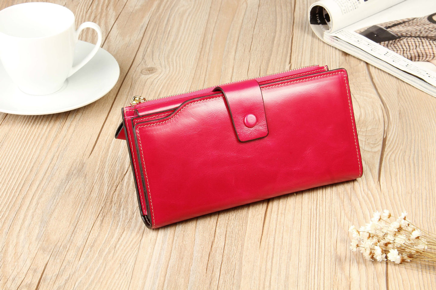 Factory Wallet Wholesale RFID Anti-Theft Swiping Long Multi-Functional Large Capacity Wallet Women's Handbag Hot Sale