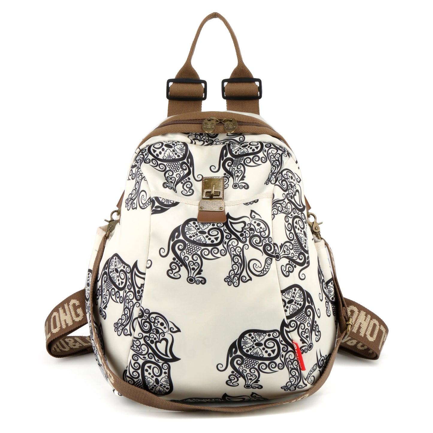 Cross-Border New Arrival Ethnic Style Backpack Women's Shoulder Crossbody Casual Travel Retro Simple Three-Purpose Bag