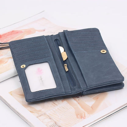 Hot Sale Retro Long Wallet Women's New New HOTan and NEWn Multi-Functional Women's Wallet Clutch Coin Purse