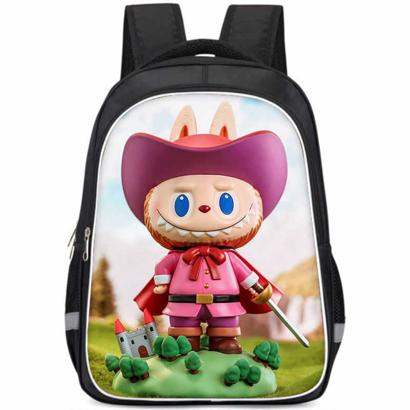 Lapupu Student Schoolbag Large Capacity Primary School Kindergarten Backpack Portable Burden Alleviation Children's Bags