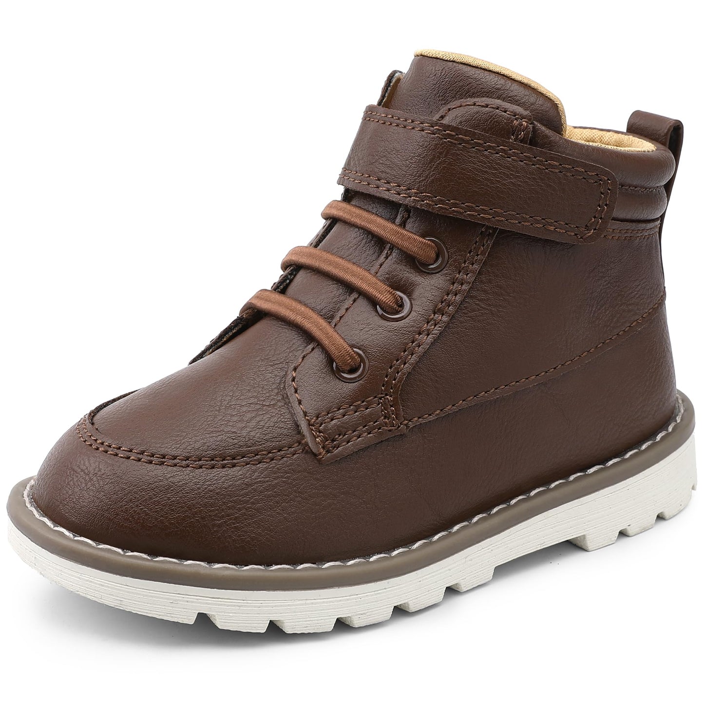 Boys Fashion Boots High Top Sneakers Faux Leather (toddller/littile kids)