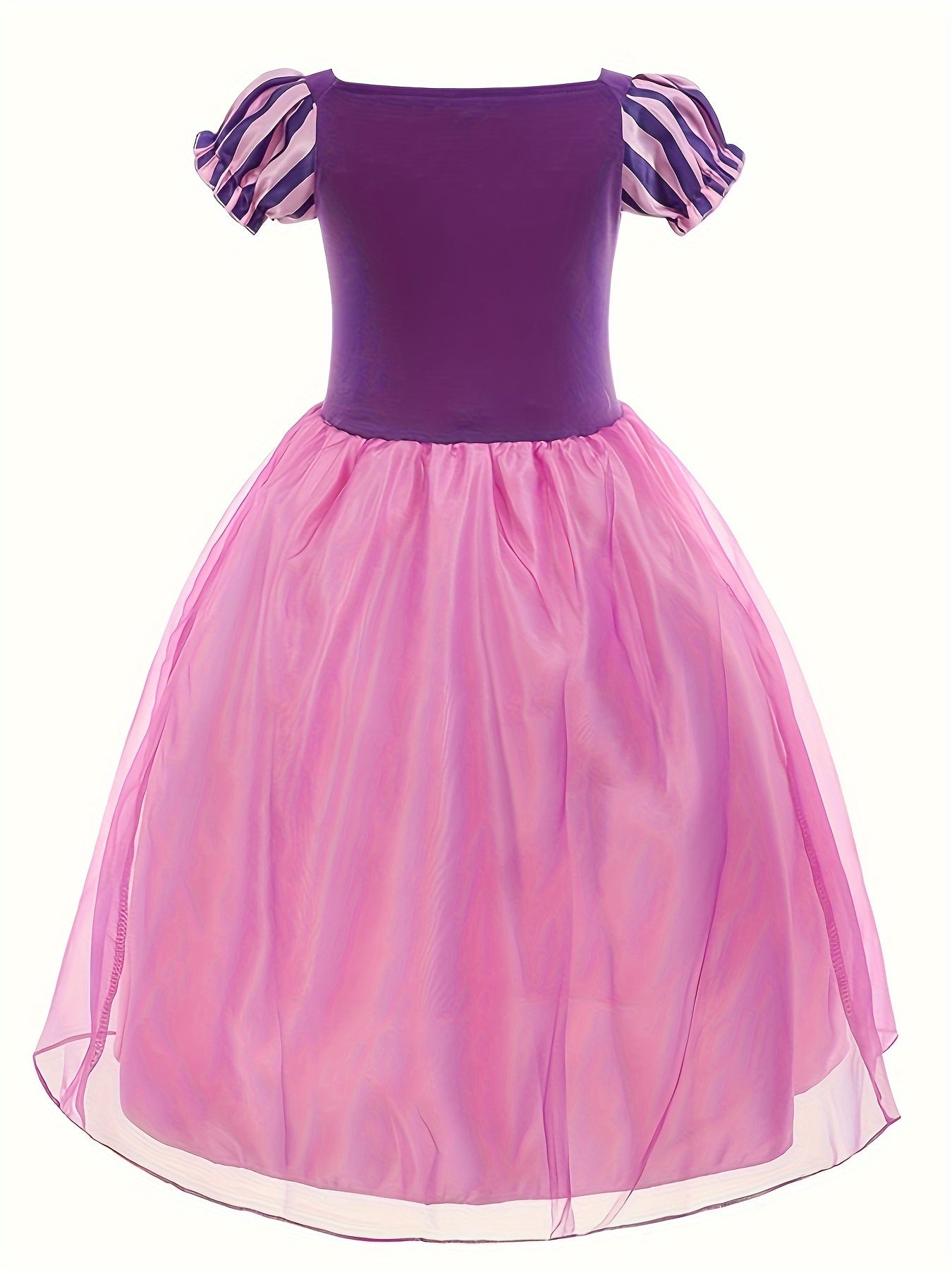 Girls Princess Dress Costume Purple Princess Cosplay Costumes Kids Outfits For Birthday Party