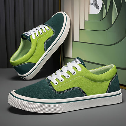 Men's Trendy Canvas Sneakers - Breathable, Lightweight & Non-Slip Casual Shoes for All Seasons