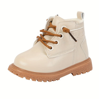 Cozy & Stylish Kids' Boots - Ankle-High, Non-Slip Sole for Babies & Toddlers, Perfect for Fall/Winter