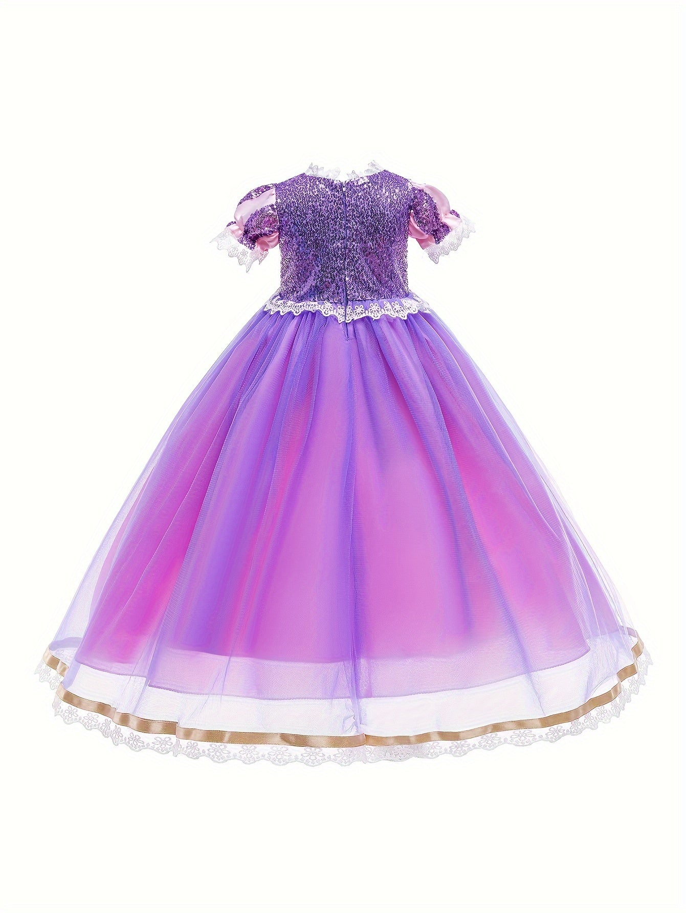 Princess Dress Set Girls Elegant Tutu Dress Kids Clothes For Halloween Christmas Gift Birthday