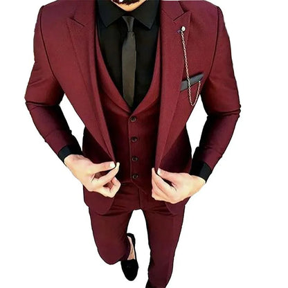 Cheap And Fine Shawl Lapell Beige One Button Groom Tuxedos Men Suits Wedding/Prom/Dinner Best Man Blazer(Jacket+Pants+Tie+Vest)