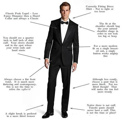 3 Piece Velvet Men Suits for Wedding Prom Custom Made Groom Tuxedos Male Fashion Clothes Set Jacket Vest with Pants